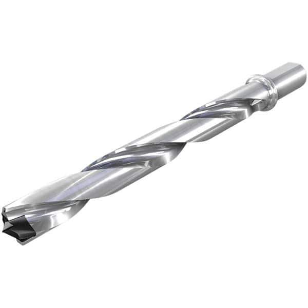 Iscar - 1-7/32 to 1.26" Diam, 4xD, 4.88" Max Drill Depth, 1-1/4" Shank Diam, 9.17" OAL, Replaceable Tip Drill - SOGX-T, SOMT-DT, SOMT-GF, SOMT-HD Insert, DR Toolholder, Series DR-Twist - Best Tool & Supply