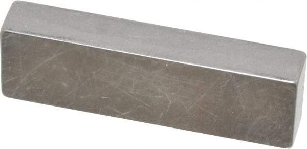 Mitutoyo - 0.2" Rectangular Steel Gage Block - Accuracy Grade AS-1, Includes Certificate of Inspection - Best Tool & Supply