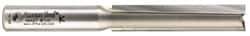 Amana Tool - 1/2" Diam, 1/2" Shank Diam, 2-1/2" Length of Cut, 2 Flute Straight Plunge Router Bit - 4-1/2" Overall Length, Carbide Tipped - Best Tool & Supply