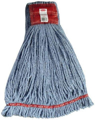 Rubbermaid - 5" Red Head Band, Large Blended Fiber Loop End Mop Head - 4 Ply, Use for General Purpose - Best Tool & Supply