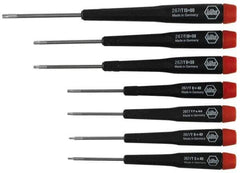 Wiha - 7 Piece T5 to T15 Micro Handle Torx Driver Set - T5, T6, T7, T8, T9, T10, T15 - Best Tool & Supply