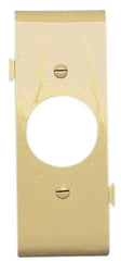 Pass & Seymour - 1 Gang, 4.9062 Inch Long x 1-13/16 Inch Wide, Sectional Wall Plate - Single Outlet Center Panel, Ivory, Nylon - Best Tool & Supply