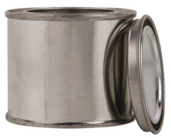 Value Collection - 1/32 Gal Cylinder Tin Can - 12 Cans per Pack - Best Tool & Supply