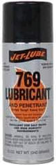 Jet-Lube - 12 oz Aerosol Thin Oily Film Penetrant/Lubricant - Clear Amber, Food Grade - Best Tool & Supply