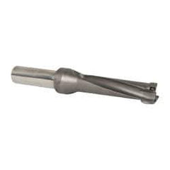 Kennametal - 101.6mm Max Drill Depth, 4xD, 25.4mm Diam, Indexable Insert Drill - 2 Inserts, 1" Shank Diam, Straight Shank - Best Tool & Supply