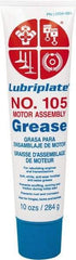 Lubriplate - 10 oz Tube Zinc Oxide General Purpose Grease - White, 150°F Max Temp, NLGIG 0, - Best Tool & Supply