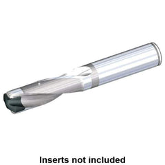 Kennametal - 22.45 to 22.95mm Diam, 3xD, 67.36mm Max Depth, 1" Shank Diam, 3.59" Flute, 6-3/4" OAL, Replaceable Tip Drill - KSEM0884 Insert, 4 Seat Size, Series KSEM - Best Tool & Supply