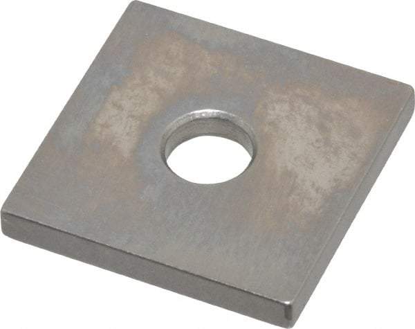 Mitutoyo - 0.12" Square Steel Gage Block - Accuracy Grade 0, Includes Certificate of Inspection - Best Tool & Supply