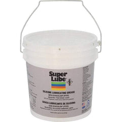 Synco Chemical - 5 Lb Pail Silicone General Purpose Grease - Translucent White, Food Grade, 500°F Max Temp, NLGIG 2, - Best Tool & Supply