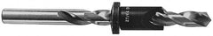 Vernon - 1-5/16" Cutter Diam, 1" Drill Compatibility, 1/2" Collar Thickness, Adjustable Depth Drill Countersink - Best Tool & Supply