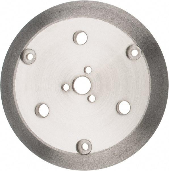 Made in USA - 6" Diam, 5/8" Hole Size, 1/16" Overall Thickness, Tool & Cutter Grinding Wheel - Medium Grade, Diamond, 6,000 RPM - Best Tool & Supply