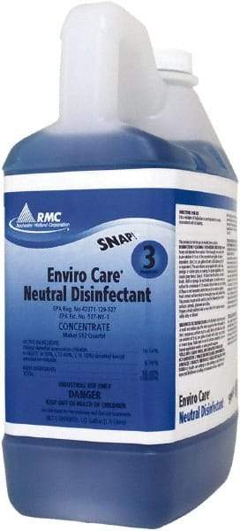 Rochester Midland Corporation - 0.5 Gal Bottle All-Purpose Cleaner - Liquid, Disinfectant, Floral - Best Tool & Supply