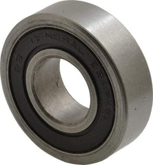 Value Collection - 3/4" Bore Diam, 1-3/4" OD, Double Seal Unground Retainer Type Radial Ball Bearing - 1/2" Wide, 1 Row, Round Bore, 1,171 Lb Dynamic Capacity - Best Tool & Supply