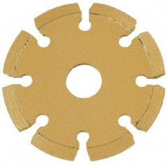 Core Cut - 5" Diam, 20mm Arbor Hole Diam, Wet & Dry Cut Saw Blade - Diamond-Tipped, Standard Round Arbor - Best Tool & Supply