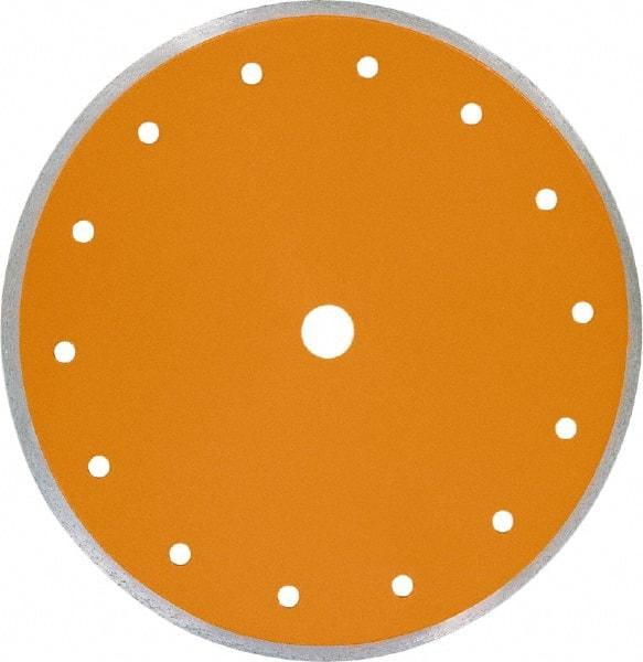 Core Cut - 5" Diam, 5/8" Arbor Hole Diam, Wet & Dry Cut Saw Blade - Diamond-Tipped, Standard Round Arbor - Best Tool & Supply