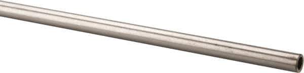 Value Collection - 6' Long, 1/4" OD, 304 Stainless Steel Tube - 0.035" Wall Thickness - Best Tool & Supply