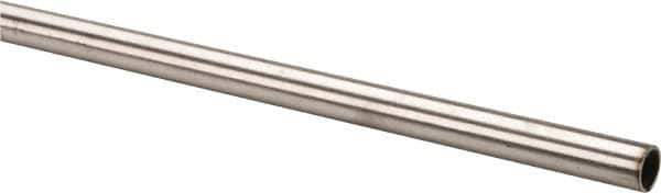 Value Collection - 6' Long, 1/2" OD, 304 Stainless Steel Tube - 0.035" Wall Thickness - Best Tool & Supply