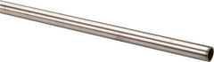 Value Collection - 6' Long, 1/2" OD, 304 Stainless Steel Tube - 0.035" Wall Thickness - Best Tool & Supply