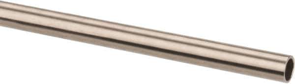 Value Collection - 6' Long, 1/2" OD, 304 Stainless Steel Tube - 0.049" Wall Thickness - Best Tool & Supply