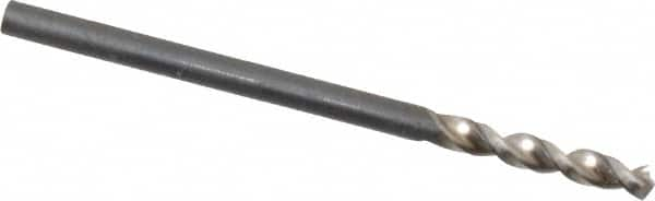 Walter-Titex - 0.0866" 130° Parabolic Flute Vanadium High Speed Steel Screw Machine Drill Bit - Best Tool & Supply