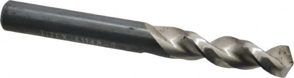 Walter-Titex - 0.3543" 130° Parabolic Flute Vanadium High Speed Steel Screw Machine Drill Bit - Best Tool & Supply