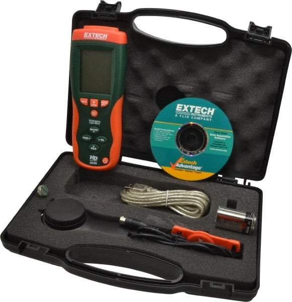 Extech - 9 Volt Battery, 40 to 40,000 FC, Light Meter - Compatible with Light Lighting - Best Tool & Supply