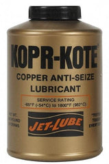 Jet-Lube - 12 oz Aerosol High Temperature Anti-Seize Lubricant - Copper/Graphite, -65 to 1,800°F, Copper/Bronze, Water Resistant - Best Tool & Supply