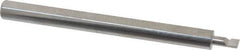 Scientific Cutting Tools - 0.075" Min Bore Diam, 1/8" Max Bore Depth, 1/8 Shank Diam, Radial Relief Boring Bar - Right Hand Cut, Solid Carbide, Uncoated - Exact Industrial Supply