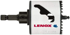 Lenox - 2-7/8" Diam, 1-1/2" Cutting Depth, Hole Saw - Bi-Metal Saw, Toothed Edge - Best Tool & Supply