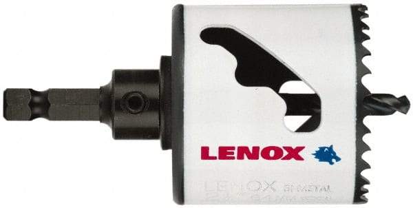 Lenox - 3" Diam, 1-9/16" Cutting Depth, Hole Saw - Bi-Metal Saw, Toothed Edge - Best Tool & Supply