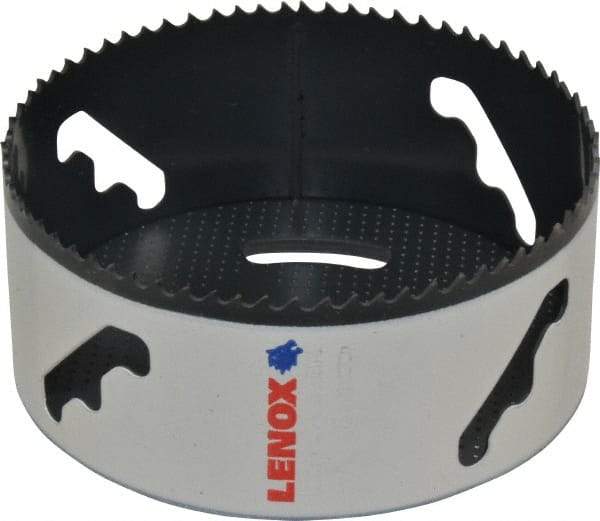 Lenox - 4-5/8" Diam, 1-1/2" Cutting Depth, Hole Saw - Bi-Metal Saw, Toothed Edge - Best Tool & Supply