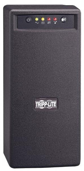 Tripp-Lite - 12 Amp, 1,000 VA, Wall Mount Line Interactive Backup Uninterruptible Power Supply - Backup 3-1/2 min with Full Load & 14 min with Half Load, 120 VAC Input, 115 & 120 VAC Output, 500 Watt Output, 1 Phases, 8 Outlets - Best Tool & Supply