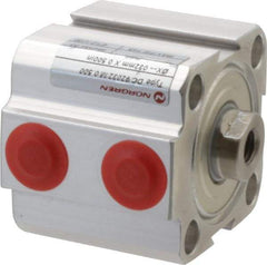 Norgren - 1/2" Stroke x 1-1/4" Bore Double Acting Air Cylinder - 1/8 Port, 5/16-24 Rod Thread, 145 Max psi, 23 to 176°F - Best Tool & Supply