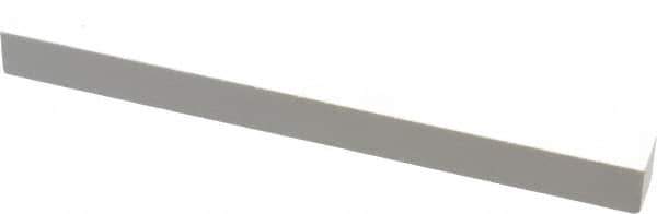 Norton - 900 Grit Aluminum Oxide Square Polishing Stone - Super Fine Grade, 1/2" Wide x 6" Long x 1/2" Thick - Best Tool & Supply