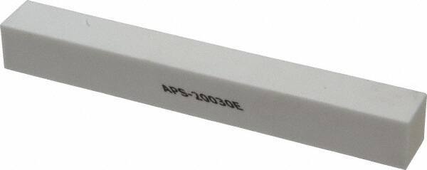 Norton - 100 Grit Aluminum Oxide Square Polishing Stone - Fine Grade, 1" Wide x 8" Long x 1" Thick - Best Tool & Supply