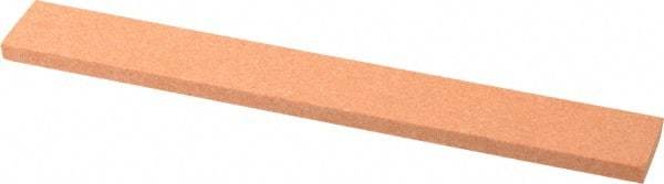 Norton - 150 Grit Aluminum Oxide Rectangular Polishing Stone - Very Fine Grade, 1" Wide x 8" Long x 1/4" Thick - Best Tool & Supply