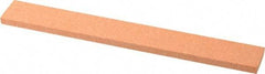 Norton - 150 Grit Aluminum Oxide Rectangular Polishing Stone - Very Fine Grade, 1" Wide x 8" Long x 1/4" Thick - Best Tool & Supply