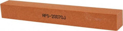 Norton - 150 Grit Aluminum Oxide Square Polishing Stone - Very Fine Grade, 1" Wide x 8" Long x 1" Thick - Best Tool & Supply