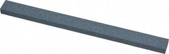 Made in USA - 120 Grit Aluminum Oxide Rectangular Polishing Stone - Fine Grade, 1/2" Wide x 6" Long x 1/4" Thick - Best Tool & Supply