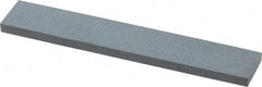 Made in USA - 180 Grit Aluminum Oxide Rectangular Polishing Stone - Very Fine Grade, 1" Wide x 6" Long x 1/4" Thick - Best Tool & Supply