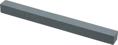 Made in USA - 180 Grit Aluminum Oxide Square Polishing Stone - Very Fine Grade, 1/2" Wide x 6" Long x 1/2" Thick - Best Tool & Supply