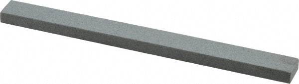 Made in USA - 220 Grit Aluminum Oxide Rectangular Polishing Stone - Very Fine Grade, 1/2" Wide x 6" Long x 1/4" Thick - Best Tool & Supply