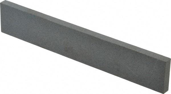 Made in USA - 220 Grit Aluminum Oxide Rectangular Polishing Stone - Very Fine Grade, 1" Wide x 6" Long x 1/4" Thick - Best Tool & Supply