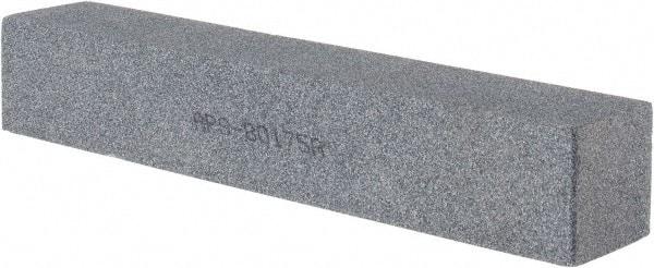 Value Collection - 150 Grit Silicon Carbide Square Polishing Stone - Very Fine Grade, 1" Wide x 6" Long x 1" Thick - Best Tool & Supply