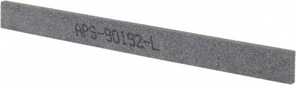 Value Collection - 180 Grit Silicon Carbide Rectangular Polishing Stone - Very Fine Grade, 1/2" Wide x 6" Long x 1/8" Thick - Best Tool & Supply