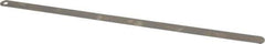 Starrett - 0.029 Inch Thick x 1/2 Inch Wide x 12 Inch Leaf Length, Parallel Feeler Gage - Tempered Steel - Best Tool & Supply