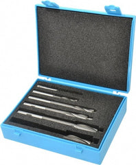 Made in USA - 3 to 10mm Socket Head Cap Screw Compatible, High Speed Steel, Solid Pilot Counterbore Set - Best Tool & Supply