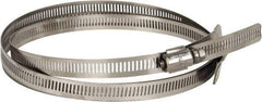 Hi-Tech Duravent - Stainless Steel Hose Clamp - 1/2" Wide x 0.02" Thick, 14" Hose, 13-1/4 to 14-3/4" Diam - Best Tool & Supply