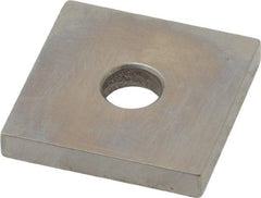 Mitutoyo - 0.15" Square Steel Gage Block - Accuracy Grade 0, Includes Certificate of Inspection - Best Tool & Supply