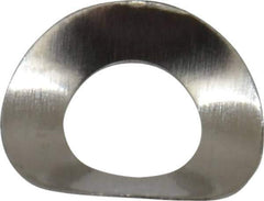 Made in USA - #6 Screw, 0.143" ID x 0.275" OD, Grade 300 Stainless Steel Single Wave Washer - 0.005" Thick, 0.062" Overall Height, 0.014" Deflection - Best Tool & Supply
